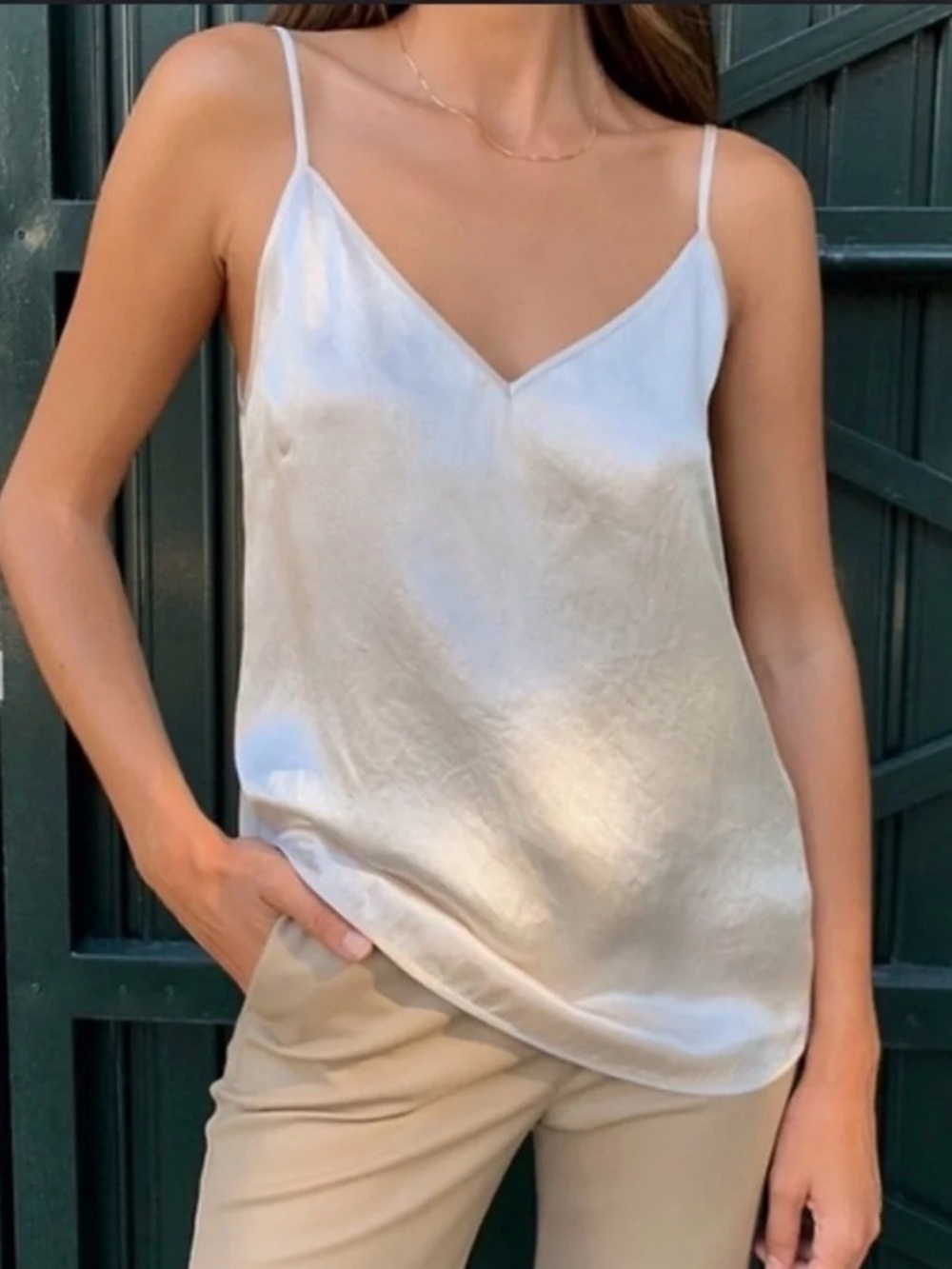 Aritzia Babaton Everly Cream Camisole